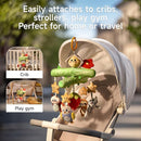 TUMAMA Baby Toys 0 3 6 12 Months, Crib Mobile Toys Bee Toy with Squeaky, Crinkle, Rattle, Montessori Newborn Sensory Baby Gym Stroller Crib Hanging Toy by TinyTreasures Baby Boutique