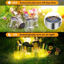 MAXvolador 12-Pack Hanging Solar Lights, Decorative Cracked Glass Ball Light, Solar Powered Waterproof Globe Lighting for Garden, Tree(Warm White) by GreenHaven Gardens