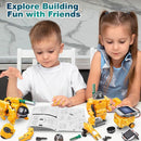 6-in-1 Solar Robot Toys for Ages 8 9 10 11 12 Year Old Boys Girls, STEM Science Kits for Kids Age 8-12, Building Experiments Robotics Kit STEM Projects for Kid Christmas Birthday Gifts (Yellow) by TinyTreasures Baby Boutique
