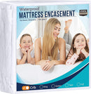 Utopia Bedding Zippered Mattress Encasement Crib, 100% Waterproof Bed Bug and Dust Mite Proof Mattress Protector, Absorbent Six-Sided Mattress Cover by TinyTreasures Baby Boutique