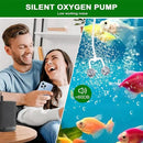 Solar Pond Aerator with Air Pump, 3 Modes(18H/36H/72H) Solar Aerator for Ponds Outdoor, 4W & 2200 mAh Solar Powered Air Pump with Bubble Regulator for Small Fish Pond, Stock Tank, Aquarium Hydroponics by GreenHaven Gardens