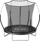 SkyBound 14 FT 12 FT 10FT 8FT 6FT Springless Trampoline for Kids and Adults - Recreational Trampolines with AntiRust Coating - Bungee Cords Outdoor Trampoline for Kids - No-Gap Design Zipper System by TinyTreasures Baby Boutique