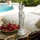 Design Toscano Dione the Divine Greek Water Woman Indoor/Outdoor Garden Statue, Medium, 22 inches tall, Cast Stone Resin, Antique Stone Finish by GreenHaven Gardens