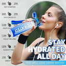 Water Bottle, 32 oz Motivational Water Bottles with Time Marker-Tritan & BPA Free, Sports Water Bottle with Time to Drink & Strap, Wide Mouth, Leakproof -Gift for Christmas Gym Fitness & Outdoor by CozyNest Decor