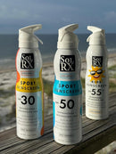 SolRX SPORT KID's SPRAY SPF 55+ Sunscreen Spray SPF55+, Reef Friendly, Broad Spectrum Sunscreen for Face and Body, Oxybenzone Free by TinyTreasures Baby Boutique