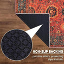 Keen Home Design 2x10 Rug - Machine Washable Runner with Non-Slip Backing, Ideal for Hallway, Entryway, Kitchen, Laundry Room - Vintage, Easy Clean, Durable, Low Pile Rug - (2'6" x 10') by CozyNest Decor