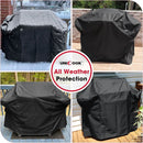 Unicook 58 Inch Grill Cover for Weber Genesis II, LX 300 Series and Genesis 300 Series Gas Grills, Heavy Duty Waterproof Fade Resistant BBQ Cover, All Weather Protection, Compared to Weber 7130 by GreenHaven Gardens
