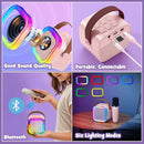 Unicorn Gifts for Girls Age 4 5 6 7 8 9 10, Kids Unicorn Toys with Mini Karaoke Machine/Glowing Blanket/Night Light/Headband/Bracelets, Birthday Graduation Gifts for Daughter Niece by TinyTreasures Baby Boutique