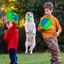 EVERICH Upgraded Toss and Catch Ball Game Set - Indoor and Outdoor Games for Kids 3-12, Beach Sand Pool Water Toy Includes 4 Paddles 4 Sticky Balls, Great Birthday Easter Gifts for Boys Girls by TinyTreasures Baby Boutique