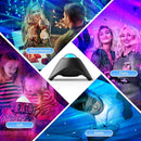 Galaxy Projector, Star Night Light Projector with Bluetooth Connection for Music and Timer and Remote Control for Kids Adults Bedroom Party Bar Decoration (Black) by TinyTreasures Baby Boutique