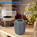 Portable Bluetooth Speaker, BT5.3 Wireless Speaker 20W Bass Diaphragms with Multi LED Light Dynamic Modes, IPX6 Waterproof 16H Playtime supports FM Mode, TF, USB for Home, Cycling, Outdoor, Beach by TinyTreasures Baby Boutique