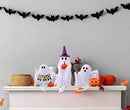 Halloween Decorations - Set of 3 Cute Spooky Ghosts Crafts - Ghost Decorations Indoor Halloween Decor for Party Table Home Room Kitchen Office by CozyNest Decor