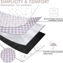 Extra Large Picnic Blanket 80''x 80'' Waterproof Foldable Picnic Mat for Beach, 5-Layer Outdoor Blanket for 6 to 8 Adults,Camping Grass Lawn Park Accessories Couple Park Wedding Registry(Brown) by TinyTreasures Baby Boutique