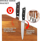 Magnetic Knife Block Without Knives,Magnetic Universal Stands with Strong Enhanced Magnets Strip Kitchen Storage Cutlery Large Organizer ，Knife Holder for Kitchen Organizer by CozyNest Decor