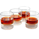 The Wine Savant Golf Ball Whiskey Glasses Set (4 pack)