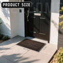 Yimobra Fall Door Mat Outdoor Indoor, Heavy Duty Windproof Welcome Mats for Front Door, Stuady Waterproof Doormat for Patio Porch Outside Entrance, Low Profile, 29.5x17, Coffee by CozyNest Decor