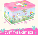 Musical Unicorn Kids Jewelry Box - Girls Jewelry Box with Mirror, Unicorn Toys for Girls Age 4-6 by TinyTreasures Baby Boutique