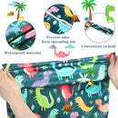 Shappy 2 Pcs Large Travel Laundry Bag Washable Waterproof Wet Dry Large Dirty Clothes Bag Bathing Workout(Dinosaur Style) by TinyTreasures Baby Boutique
