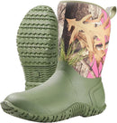 HISEA Women's Rubber Garden Boots Waterproof Insulated Yard Gardening Shoes Mid Height for Mud Working Outdoor by GreenHaven Gardens