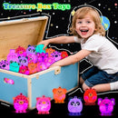 Light Up Animal Pop Fidget Toys, 12 PCS Silicone Suction Toys, Glow Party Favors for Kids, Goodie Bags Stuffers, Birthday Gifts, Bulk Toys Prizes, Classroom Prizes by TinyTreasures Baby Boutique