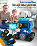 5 in 1 STEM Robot Building Toys for Boys Age 8-13, 494PCS Remote & App-Controlled Set Educational Coding Toy, Kids DIY Sound & Light Interactive Science Sets, Gift for Boys Girls 10-12 by TinyTreasures Baby Boutique