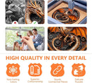 Wooden Puzzles for Adults, Mechanical Dragon Wooden Jigsaw Puzzle for Adults, Wood Puzzles Adult, Unique Animal Shape, Gifts for Friends and Family, Wall Art Canvas Puzzle (XL -17.3*17.2in -550 pcs) by TinyTreasures Baby Boutique