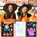 FUNNYB&G Foil Art Craft Activity for Kids - Halloween Crafts Gift Party Favors for Kids Trick or Treat Goodie Bag Stuffer Fillers Gifts Toy for Girls Boys 4 5 6 7 8 9 Years Old(Halloween) by TinyTreasures Baby Boutique