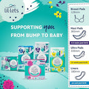 Lil-Lets Nursing Pads – 120 Individually Wrapped, Ultra-Thin, Absorbent & Fragrance-Free – Comfort & Protection for Nursing Moms Postpartum –Maximum Adhesion for Leak & Chafing Nipple Protection by TinyTreasures Baby Boutique