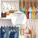 6 Pack 16 Inch Extra Large S Hooks for Hanging Plants, Rust-Proof Heavy Duty Tree Branch Hook Plant Hooks Outdoor for Hanging Bird Feeder,Patio,Indoor Uses by GreenHaven Gardens