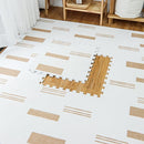 Baby Play Mats for Floor - Sol (6x6ft) - Premium EVA Foam Play Mat for Babies & Toddlers - Perfect for Tummy Time, Crawling, Playroom - Stylish & Comfortable Kids Play Mat by TinyTreasures Baby Boutique