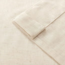 Joydeco Linen Curtains 90 Inch Length 2 Panel Sets,Light Filtering Curtains for Bedroom 70 Inch Wide Living Room Drapes with Back Tabs & Rod Pockets (W70 x L90 Inch, Linen) by CozyNest Decor