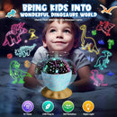 Dinosaur Toys for Kids Age 3-12: Wired Dinosaurs Egg Night Light Gifts for Boys 4 5 6 7 8 9 Year Old 2-in-1 Dino & Star Projector with 360° Rotation Timer for Boy Ages 3-5 Birthday Easter Gifts Decor by TinyTreasures Baby Boutique