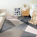 HOMFINE Washable Modern Area Rug - Geometry Style 6x9 Rugs for Living Room, Bedroom, Machine Washable Rug Soft Non Slip Non Shedding Area Rug - Green, 6'x9' by TinyTreasures Baby Boutique