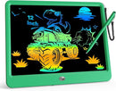 KOKODI 12 Inch LCD Writing Tablet with Anti-Lost Stylus Erasable Doodle Board Colorful Toddler Drawing Pad Car Travel School Games Toys for 3 4 5 6 7 8 Kids Birthday Gift for Girls Boys Adults Green by TinyTreasures Baby Boutique
