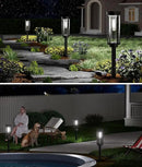 4 Pack Solar Pathway Lights Outdoor, Modern Super Brightness LED Path IP65 Waterproof Garden Lights Solar Powered Landscape Lighting for Outside Yard Garden Driveway Walkway by CozyNest Decor