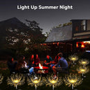 Solar Outdoor Lights Outdoor Waterproof 200 LED Firework Light Solar Powered Sparkles Landscape Fairy Light Outside Decorations Lights for Yard Patio Pathway Lawn Party Decoration, 8 Pack by GreenHaven Gardens
