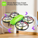 Kids Drone with Camera – Mini Rc Toy for Boys, Beginners, Birthday Gifts for Boys and Beginners,Quadcopter Light Toy With 2 Batteries,Rc Drone Indoor Small Helicopter,Altitude Hold by TinyTreasures Baby Boutique