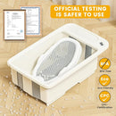 Foldable Baby Bathtub Support, Ideal for Babies Less Than 6 Months Old, Soft Support for Use on The Counter, Sink or Bathtub by TinyTreasures Baby Boutique