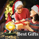 Solar Garden Decor Gnome Statues with Sunflower and Crackle Glass Globe Lights Gnome Outdoor Decorations for Garden Yard Patio Lawn, Unique Housewarming Gifts by GreenHaven Gardens