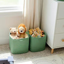 NaturalCozy Storage Cubes 11 Inch Cotton Rope Woven Baskets for Organizing, 3-Pack | Cube Storage Bin | Square Storage Baskets for Shelves Organizer, Classroom, Kids Toy Bins, Closet, Baby Nursery by CozyNest Decor