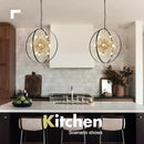 Modern Crystal Chandeliers Firework, 23.2'' Black Gold 12-Light Globe Dandelion Sputnik Chandelier, Hanging Pendant Lighting Fixture for Dining Room, Bedroom, Kitchen, Entryway, Foyer by CozyNest Decor