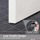 BEQHAUSE Dirt Trapper Door Mat 32" x 48", Doormat Non-Slip Entryway Rugs Washable, Dog Door Mat Stain Resistant and Absorbent Welcome Floor Mat for Front Back Door, Muddy Wet Shoes & Paws, Dark Grey by CozyNest Decor