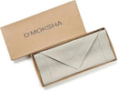 D'Moksha Homes Natural Linen Table Runner 108 Inches Long - 100% Pure Linen Diamond Table Runner 14 x 108 Inch for Dining, Fall and Halloween - Machine Washable by CozyNest Decor