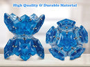 Magnetic Fidget Sphere Magnets Balls - Crystal Diamond Blue Holographic Glitter - Magnet Fidgets Toy - 12 Piece Set - Creativity Beyond Imagination, Inspirational, Recreational, Desk Toys for Adults by TinyTreasures Baby Boutique
