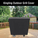 Kingling Grill Cover Fits for Captiva Designs 2-Burner Propane Gas Grill, Waterproof Heavy Duty Barbecue Griddle Cover - 37''x20''x35'' by GreenHaven Gardens