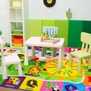 9x12 Washable Area Rug, Educational and Fun Kids Rug for Classroom Playroom Living Room Bedroom, Learning and Safe Playmat with ABC Alphabet Animals,Baby Toddler Children Play Mat by CozyNest Decor