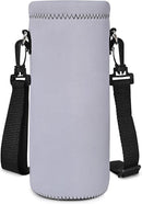 AUPET Water Bottle Bag Carrier,24oz/32oz Insulated Neoprene bottle Sling Holder Case Pouch Cover for 1000ML/750ML Bottles with Shoulder Strap for walking by TinyTreasures Baby Boutique