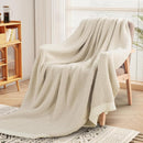 NEXHOME PRO Soft Throw Blankets for Couch, Reversible Warm Blankets Cozy Knit Blanket for Women, Fuzzy Plush Lightweight Throws for Sofa, Bed, Picnic, 50 x 60 inches by TinyTreasures Baby Boutique