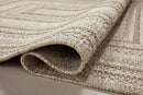 Loloi Dawn Collection Indoor/Outdoor DAW-01 Natural 2'-3" x 10'-0" Runner Rug by GreenHaven Gardens