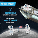 Imagimake Mapology Man's Journey to Moon | NASA Mission Apollo 11 | Rocket & Satellite Model Making Set | Space Toys for ages 8-13 | Educational Science Kits for Kids Age 8-12 | Gifts for Boys & Girls by TinyTreasures Baby Boutique